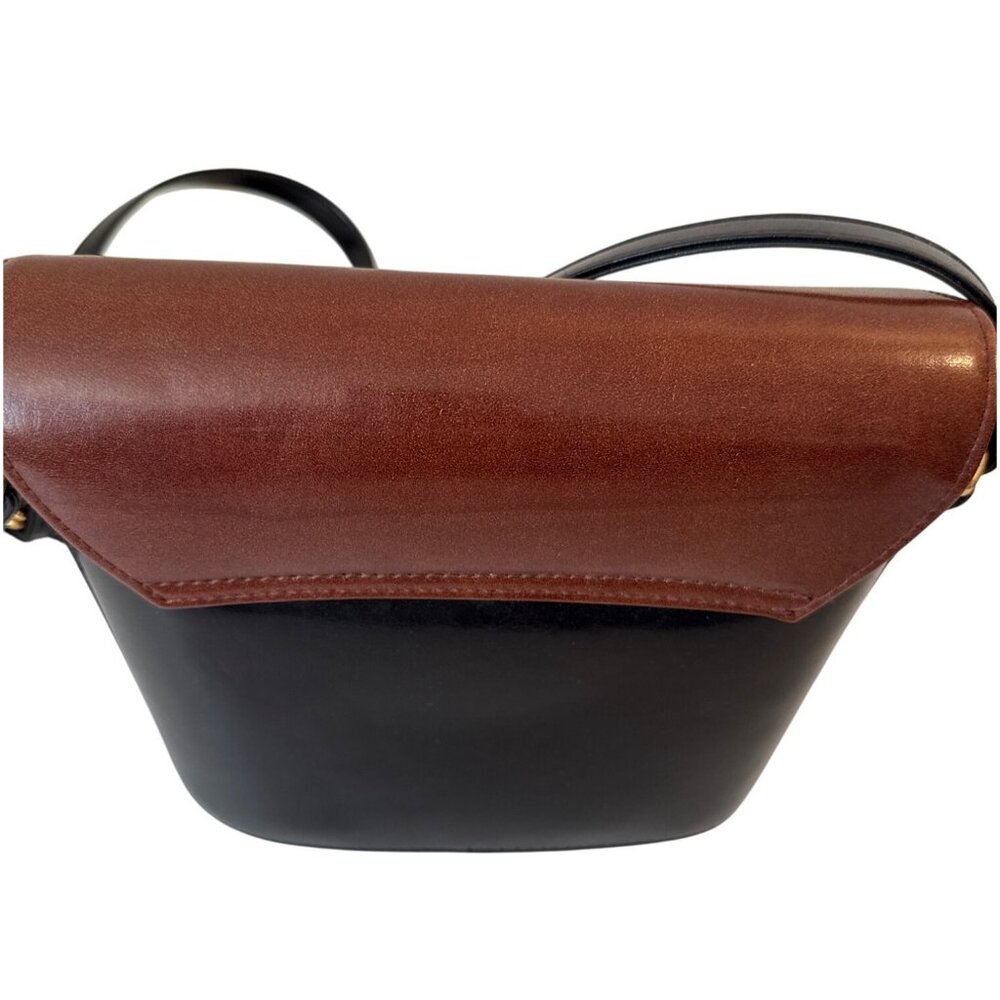 Polo by Ralph Lauren Brown and Black Crossbody Bag - Picture 6 of 12